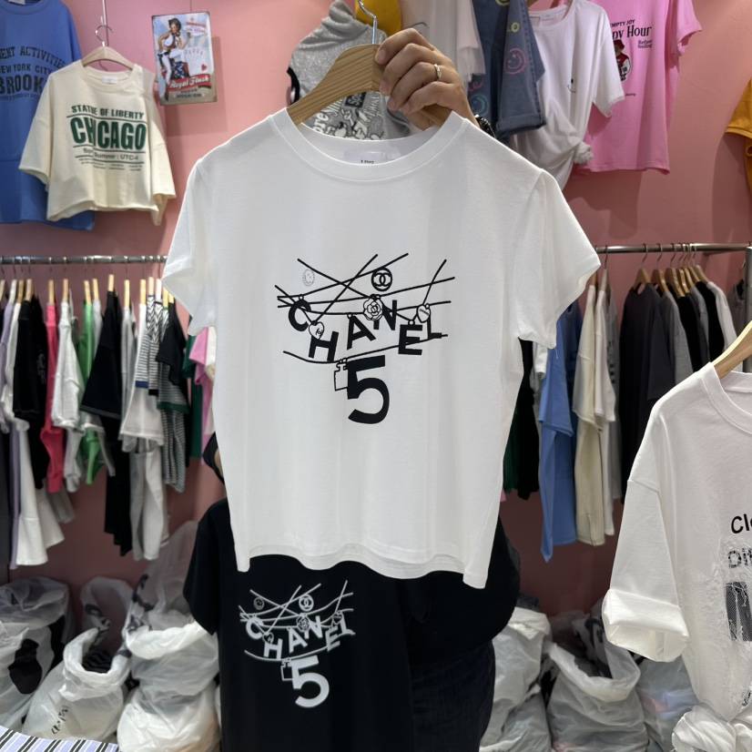 K STORY韓國㊣直郵東大門代購女裝新款25春夏休閑時尚推薦T恤K STORYT恤