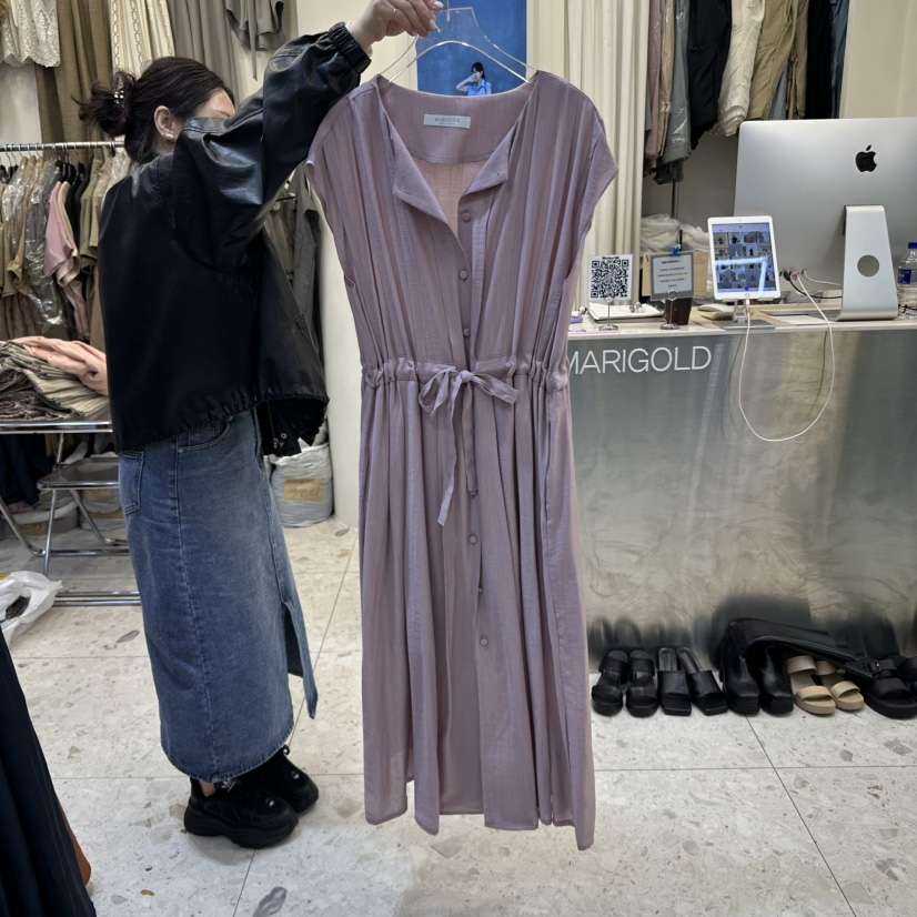 MARIGOLD韓國直郵㊣女裝新品時尚推薦休閑25春夏人氣連衣裙MARIGOLD連衣裙