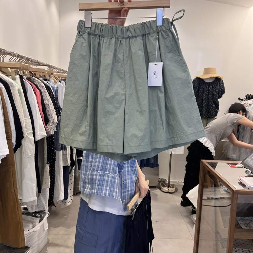TAN&amp;COMO韓國㊣直郵東大門代購女裝新品人氣休閑推薦短褲tan-COMO短褲
