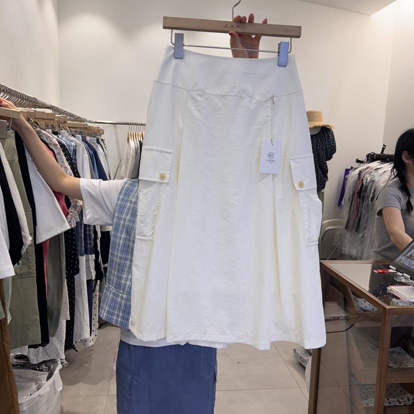 TAN&amp;COMO韓國㊣直郵東大門代購女裝新品時尚半身裙中短裙tan-COMO半身裙/中短裙