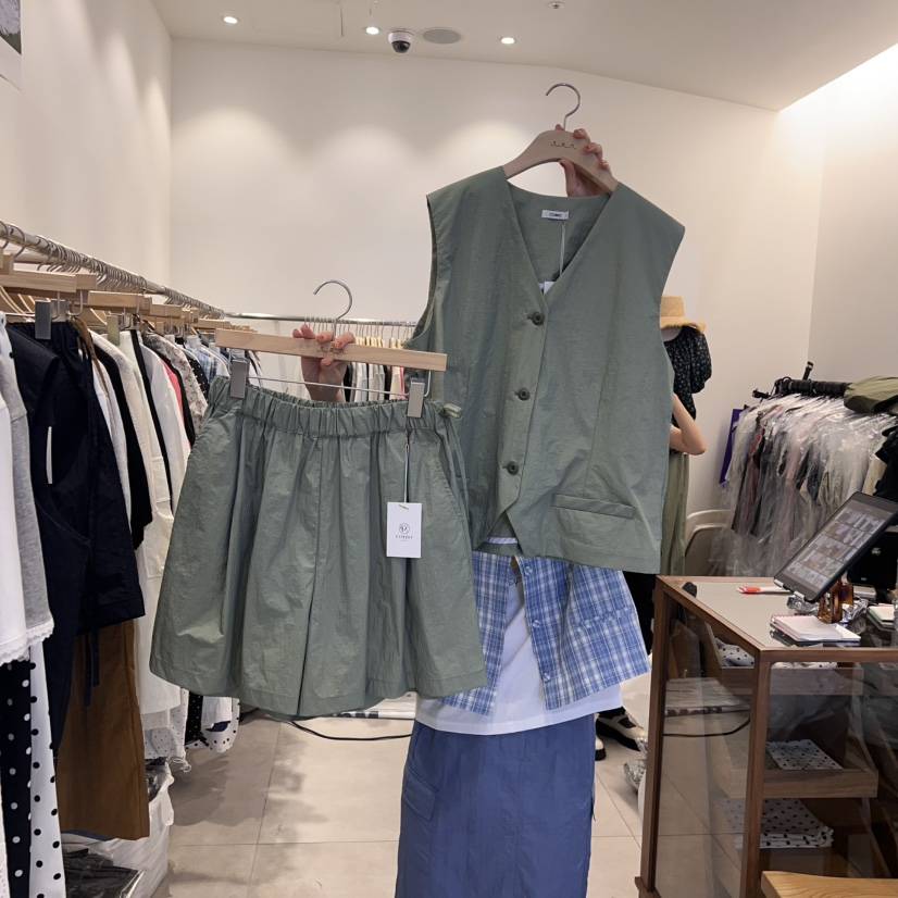TAN&amp;COMO韓國㊣直郵東大門代購女裝新品休閑推薦套裝套裝tan-COMO套裝