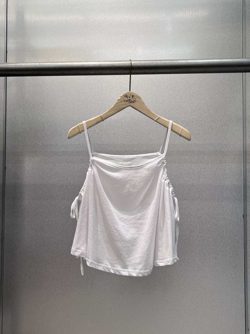 VARY COON韓國直郵㊣東大門實拍女裝新品25春夏吊帶背心荷葉邊GVR-VARY COON吊帶/背心