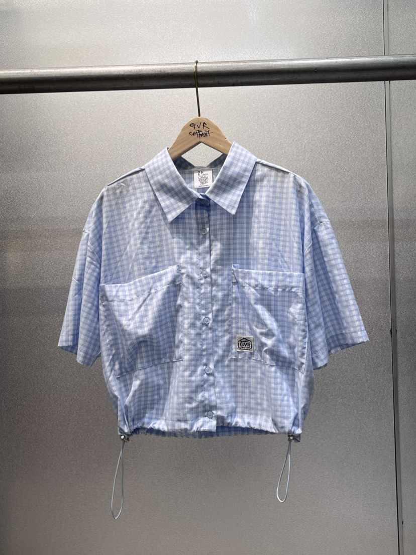 VARY COON韓國直郵㊣東大門實拍女裝新品休閑25春夏襯衫蕾絲衫GVR-VARY COON襯衫/蕾絲衫