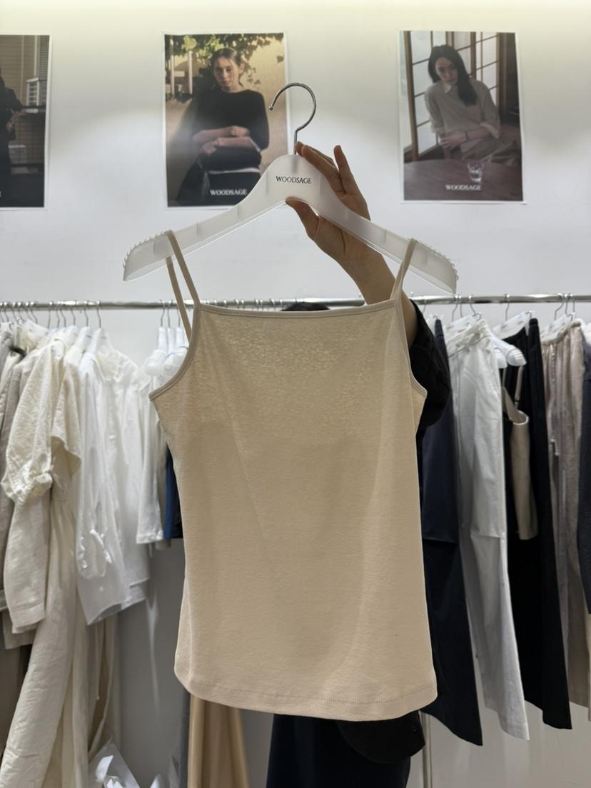 WOOD SAGE韓國㊣直郵東大門代購女裝新品時尚人氣吊帶背心WOOD SAGE吊帶/背心