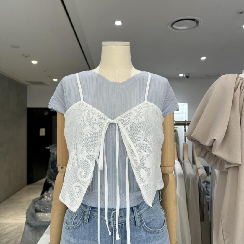 LEWIN韓國直郵㊣東大門實拍女裝新品熱賣時尚休閑人氣吊帶背心LEWIN吊帶/背心