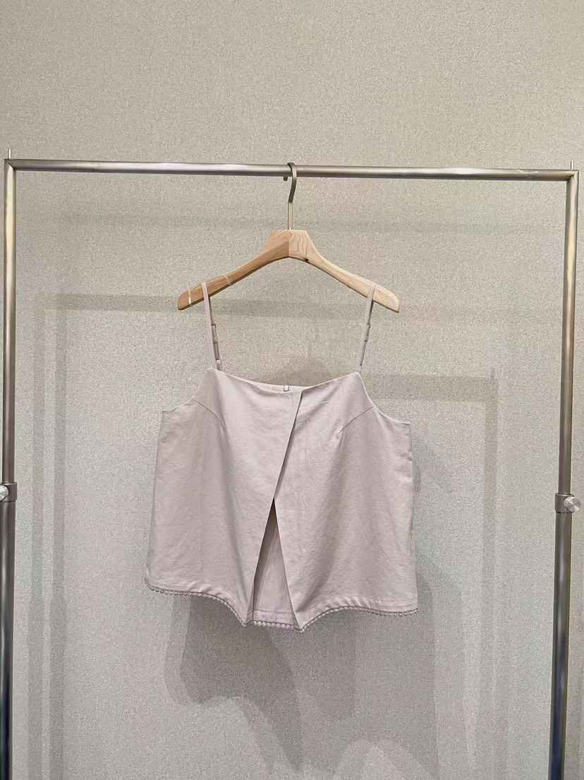 SANTAL直郵韓國代購㊣女裝新品25春夏休閑熱賣推薦吊帶背心SANTAL吊帶/背心