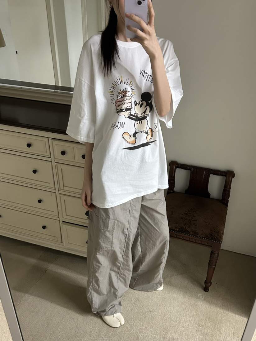 ME MO韓國直郵㊣女裝新品熱賣時尚人氣休閑25春夏推薦T恤ME MOT恤
