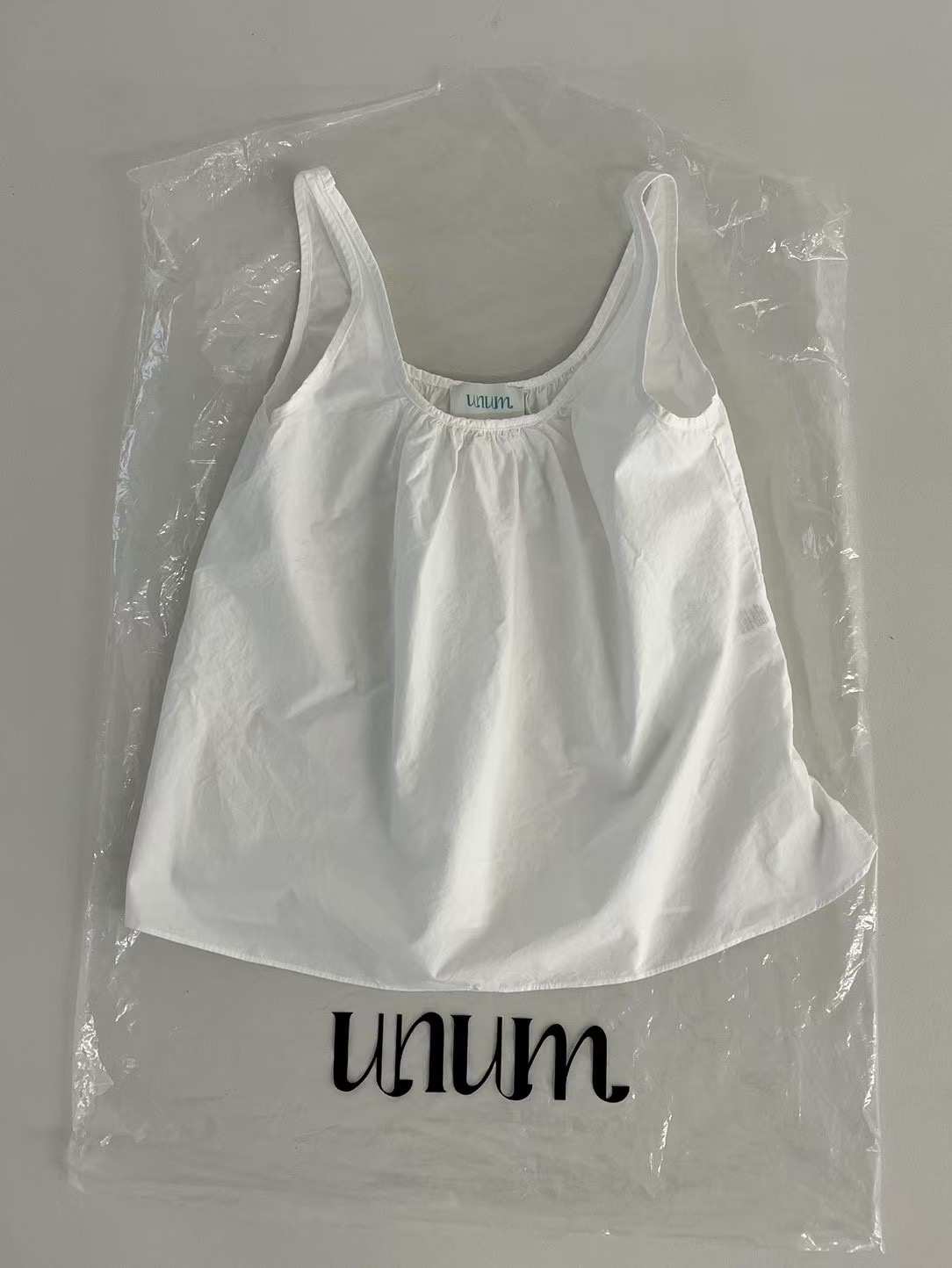 UNUSUALMARKET直郵韓國代購㊣女裝新品推薦時尚休閑吊帶背心UNUSUALMARKET吊帶/背心