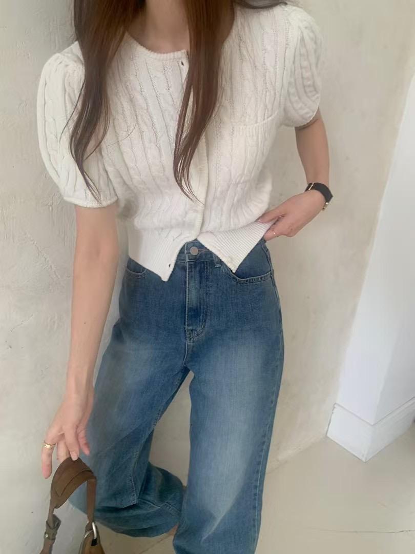 FREELOVE韓國㊣直郵東大門代購女裝新品時尚人氣熱賣針織衫FREELOVE針織衫