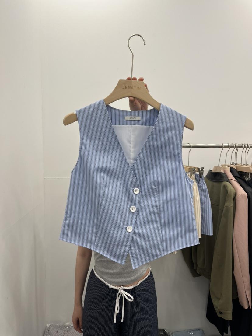 LEMATIN東大門代購女裝新款推薦人氣職業25春夏真品熱賣馬甲LEMATIN馬甲