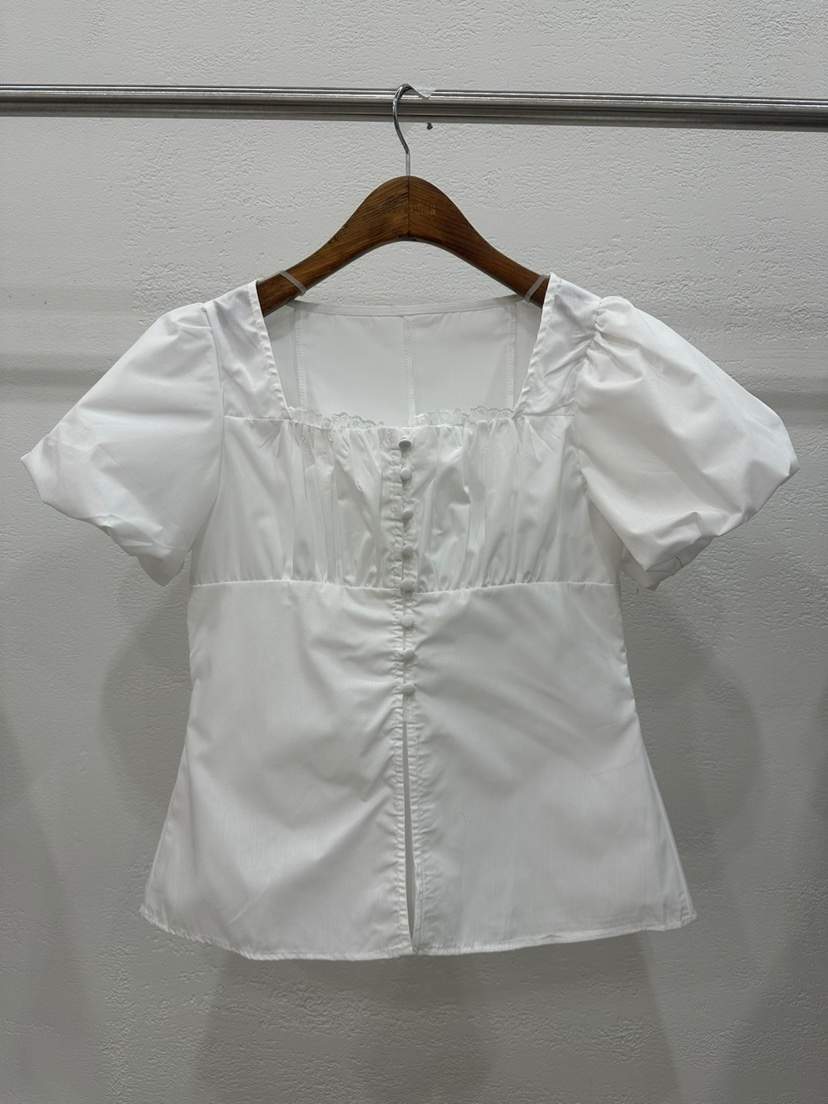 BANI BLUSH東大門代購女士新品熱賣休閑25春夏真品襯衫蕾絲衫BANI BLUSH襯衫/蕾絲衫