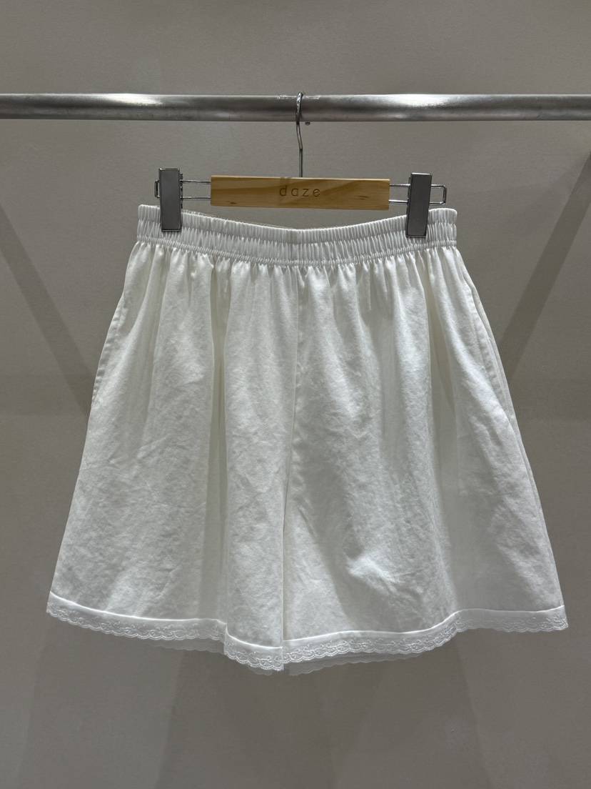 PARSLEY東大門代購女裝新款職業25春夏時尚真品人氣短褲蕾絲Daze短褲