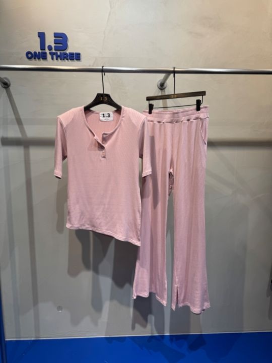 1.3東大門實拍女士新款時尚人氣推薦真品職業套裝莫代爾套裝1.3套裝
