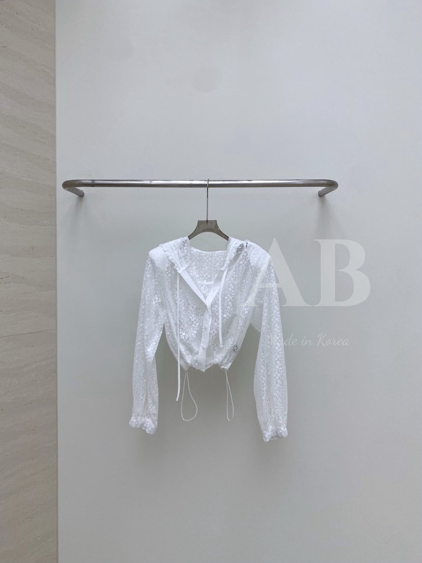 AB韓國代購女士新品推薦25春夏休閑時尚真品人氣襯衫蕾絲衫AB襯衫/蕾絲衫
