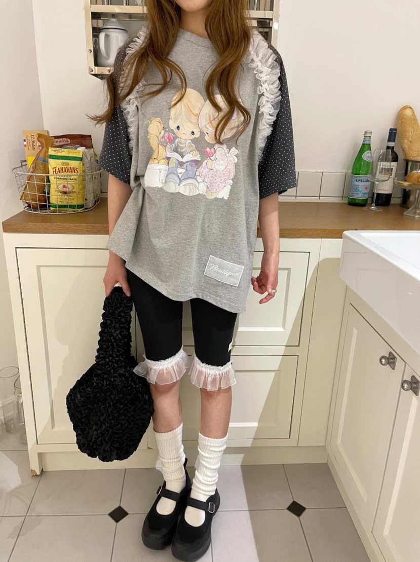 BOUTIQUE-L東大門直郵女士新款時尚25春夏休閑推薦職業T恤BOUTIQUE-LT恤