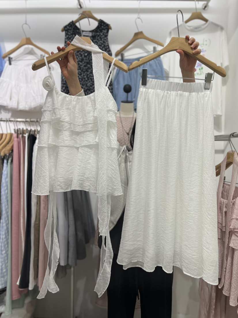 OLA東大門直郵女士新品25春夏時尚人氣休閑職業真品熱賣套裝mellor/OLA套裝