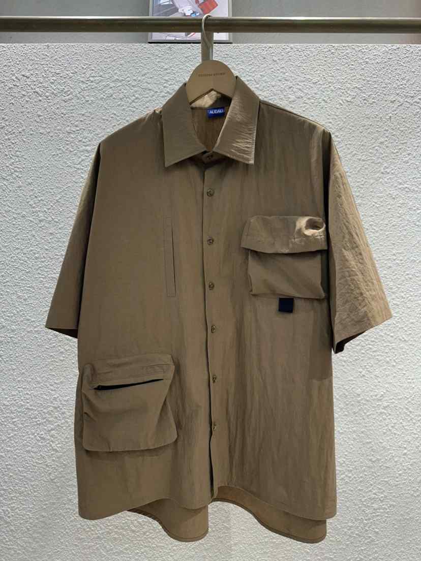 REDDISH BROWN韓國代購女裝新品推薦職業休閑襯衫蕾絲衫拉鏈REDDISH BROWN襯衫/蕾絲衫