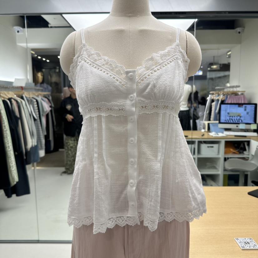 HOME GROUND東大門代購女裝新品職業熱賣推薦吊帶背心蕾絲HOME GROUND吊帶/背心