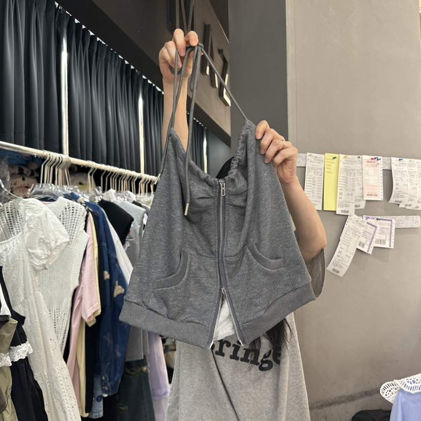 MOMAZU韓國代購女裝新品熱賣時尚人氣真品25春夏職業吊帶背心MOMAZU吊帶/背心