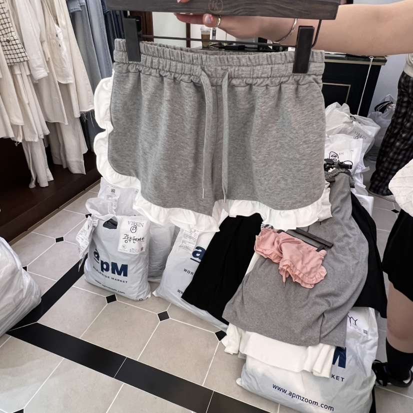 VIRKIN直郵韓國代購㊣女裝新品時尚推薦熱賣人氣25春夏短褲VIRKIN短褲