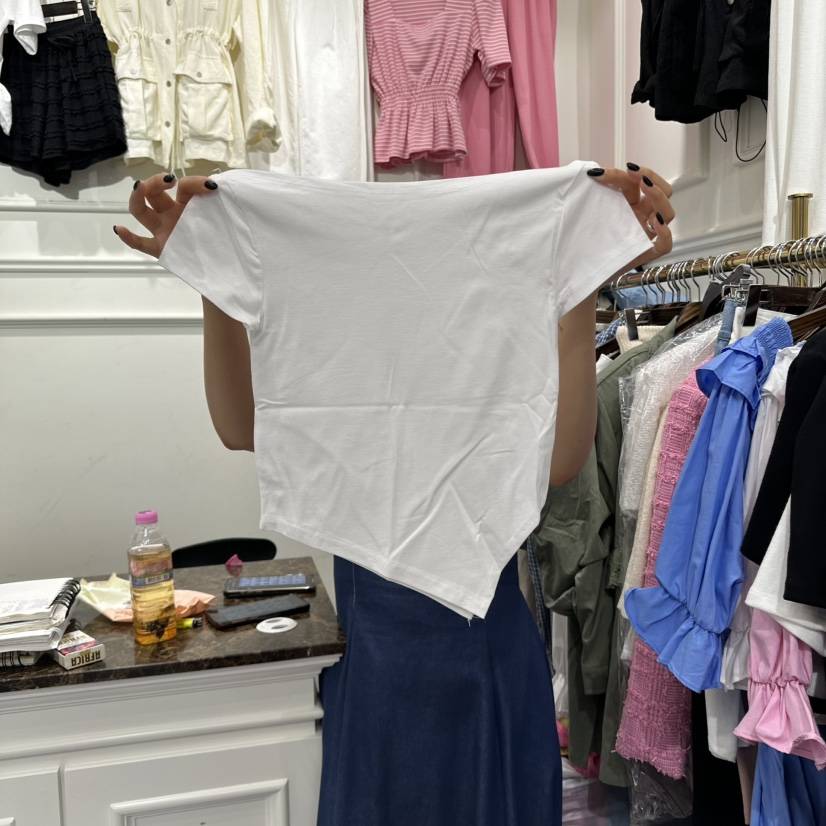 J.RITZY直郵韓國代購㊣女裝新品休閑時尚25春夏推薦人氣T恤J.RITZYT恤