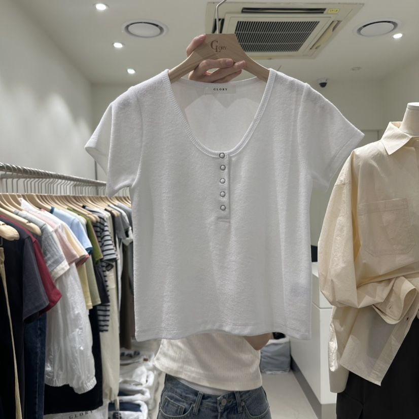GLORY韓國直郵㊣東大門實拍女裝新品熱賣人氣推薦25春夏T恤GLORYT恤