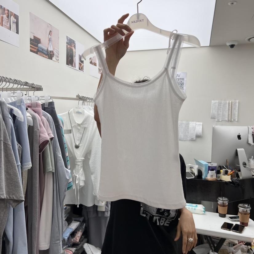 SOLD OUT韓國代購女裝新品休閑職業推薦時尚25春夏吊帶背心SOLD OUT吊帶/背心