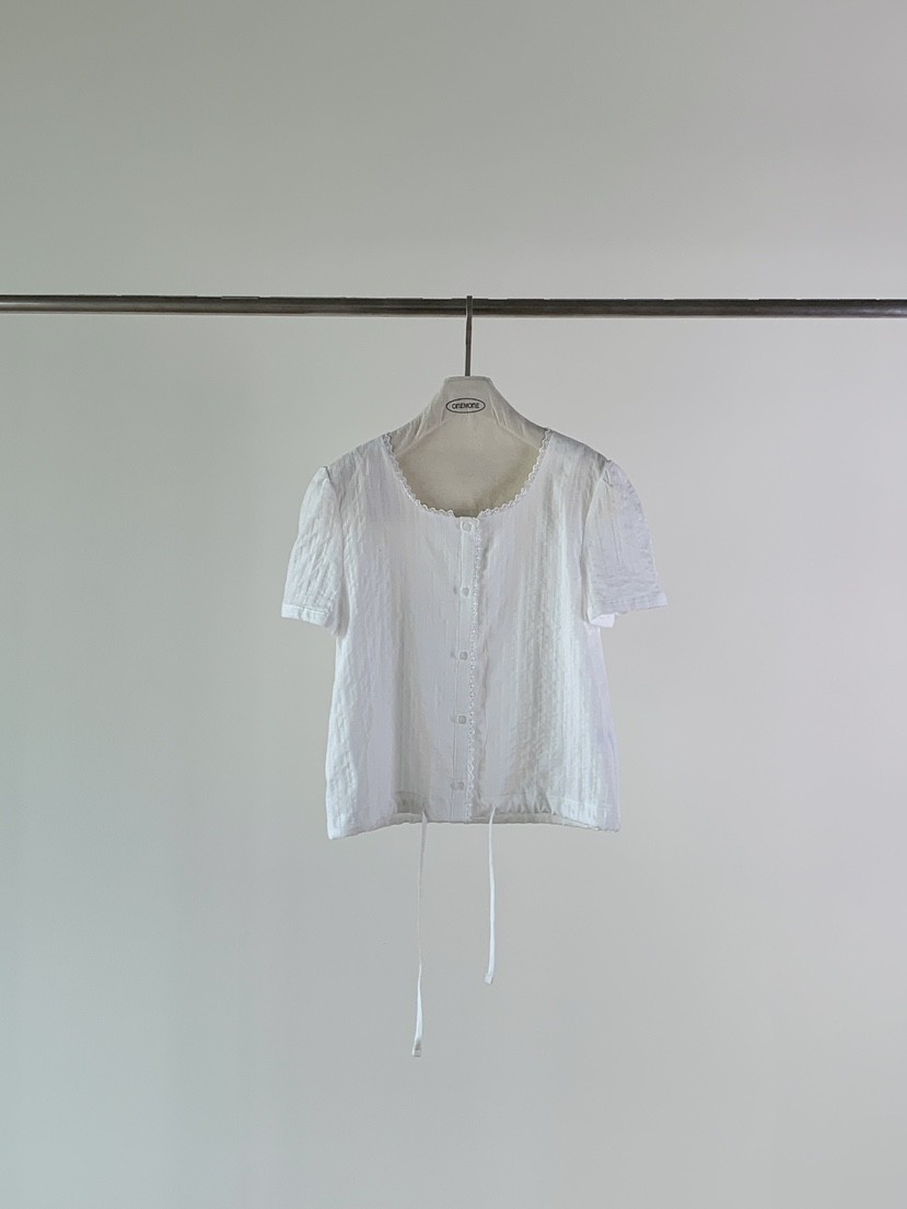 ONE MONE東大門代購女士新品休閑職業25春夏熱賣襯衫蕾絲衫ONE MONE襯衫/蕾絲衫