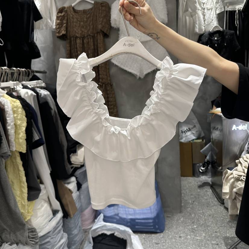 A-DEL東大門代購女裝新款25春夏休閑時尚推薦職業吊帶背心A-DEL吊帶/背心