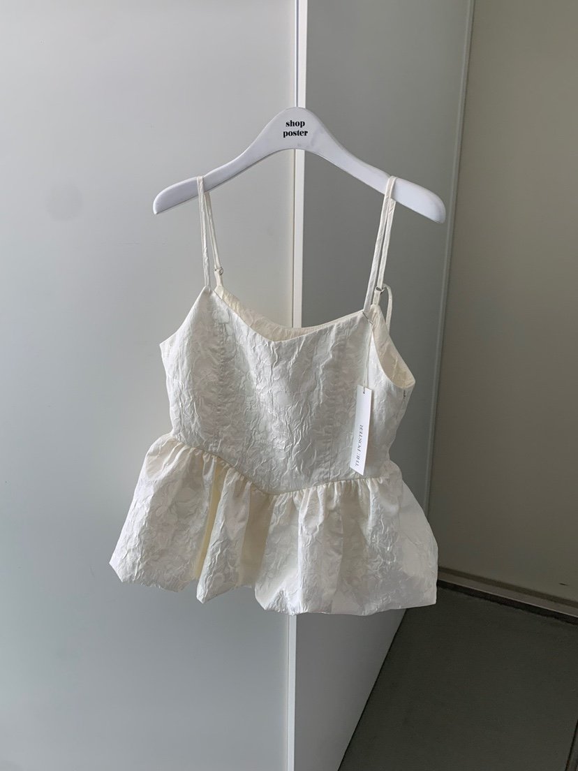 SHOP POSTER東大門實拍女士新款25春夏職業時尚推薦吊帶背心SHOP_POSTER吊帶/背心