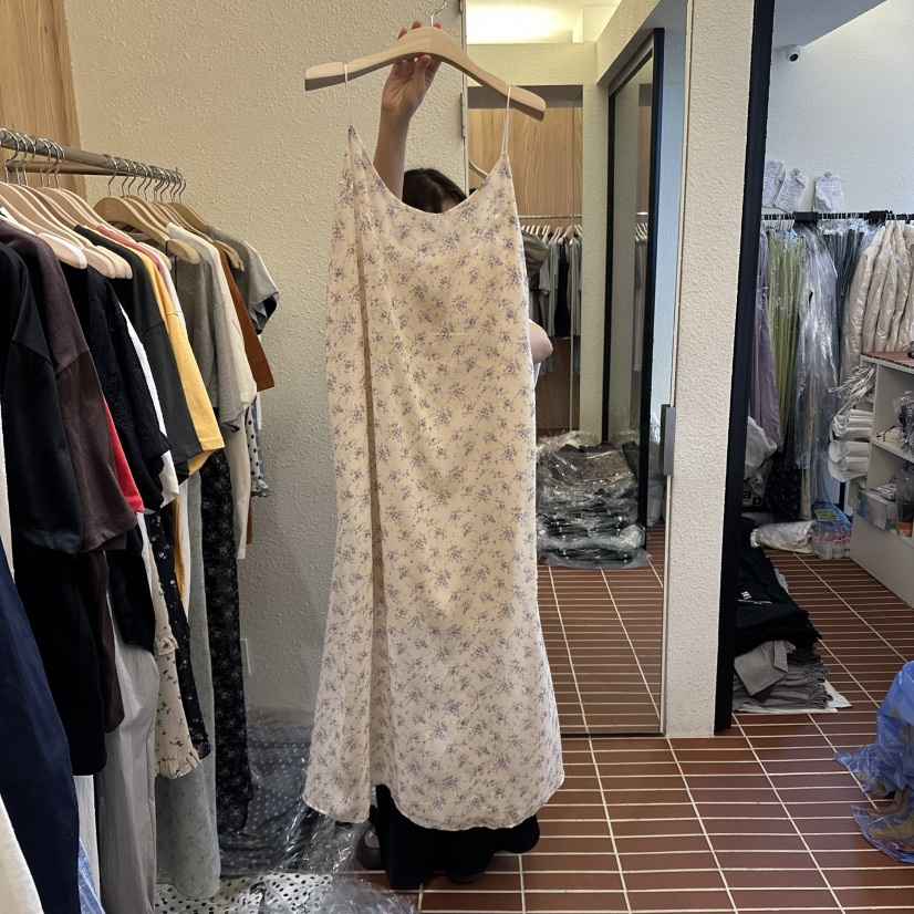 CHOI-L東大門直郵女裝新品真品職業熱賣人氣25春夏連衣裙透視CHOI連衣裙