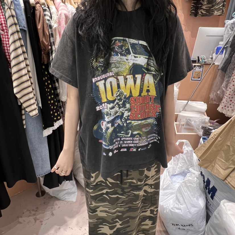 BY FLOW韓國代購女士新品真品人氣熱賣休閑職業25春夏時尚T恤BY FLOWT恤