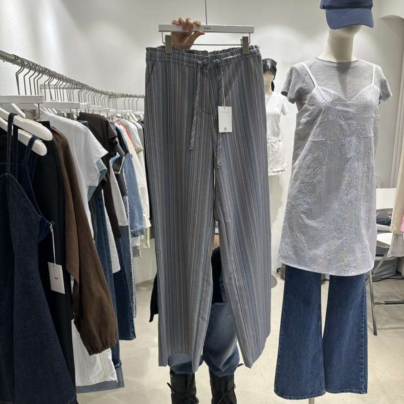 INNI東大門代購女士新品真品25春夏熱賣休閑時尚人氣休閑褲inni休閑褲