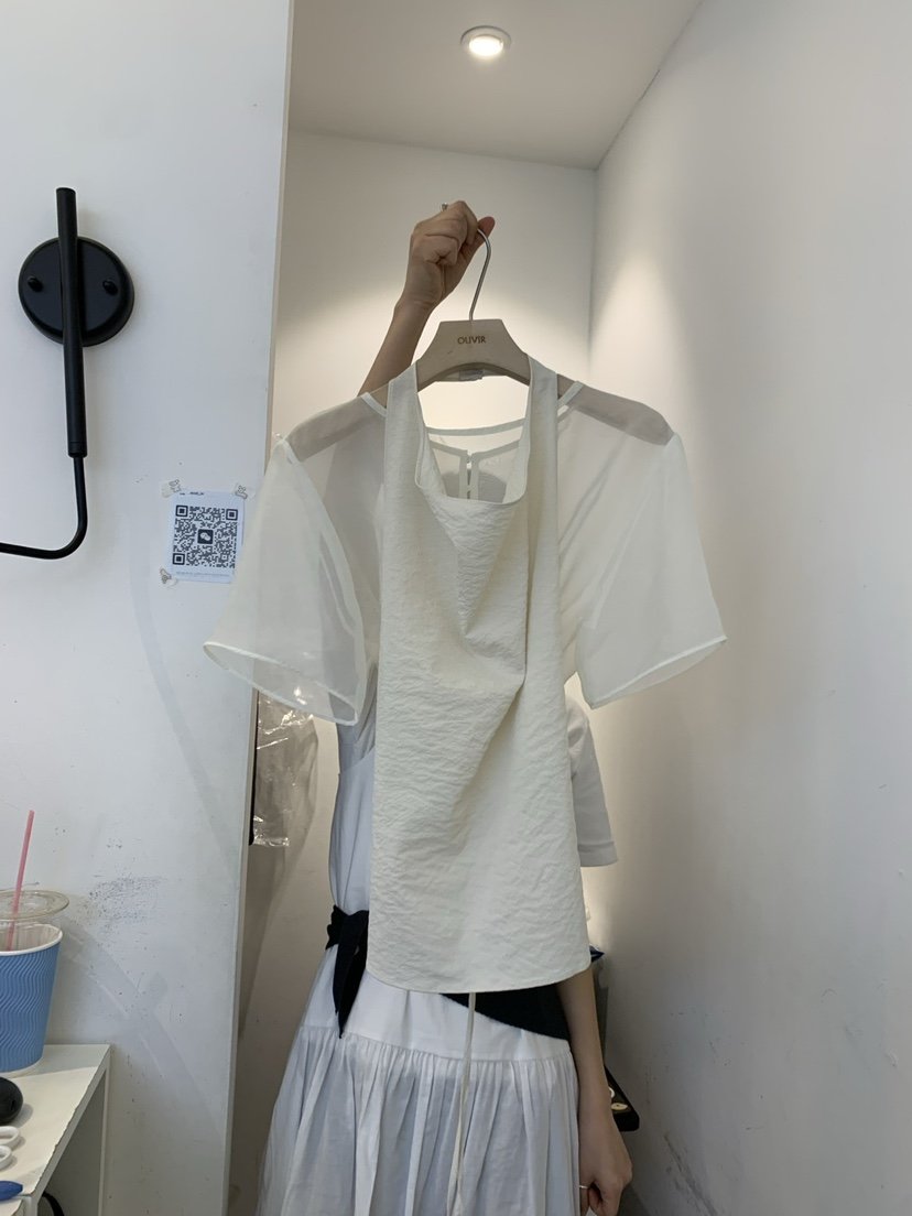 OUVIR東大門代購女裝新款職業25春夏推薦時尚套裝兩件套歐根紗O.V.R/OUVIR套裝