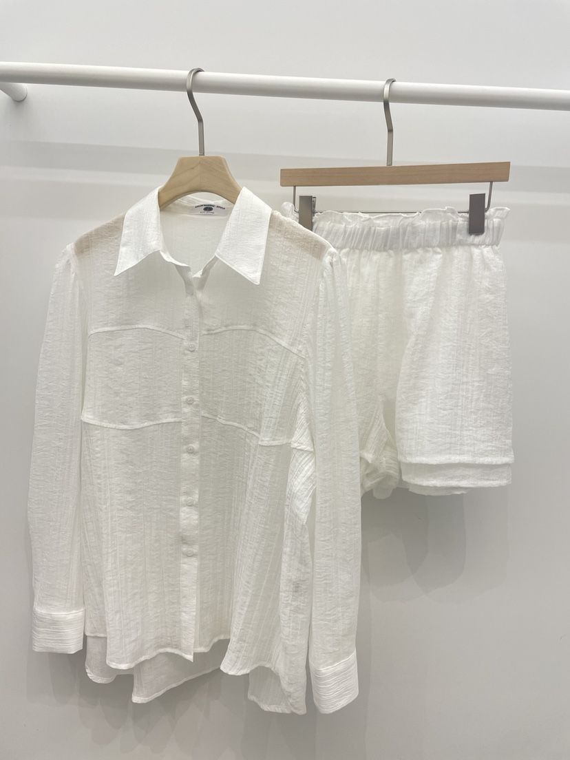 NYLON直郵韓國代購㊣女裝新品人氣推薦25春夏休閑套裝天絲套裝NYLON套裝