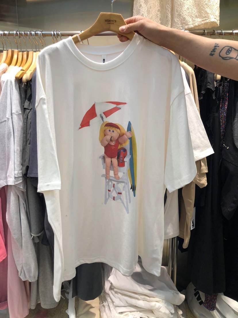 MENDL S韓國直郵㊣女裝新款時尚人氣推薦休閑25春夏熱賣T恤MENDL ST恤