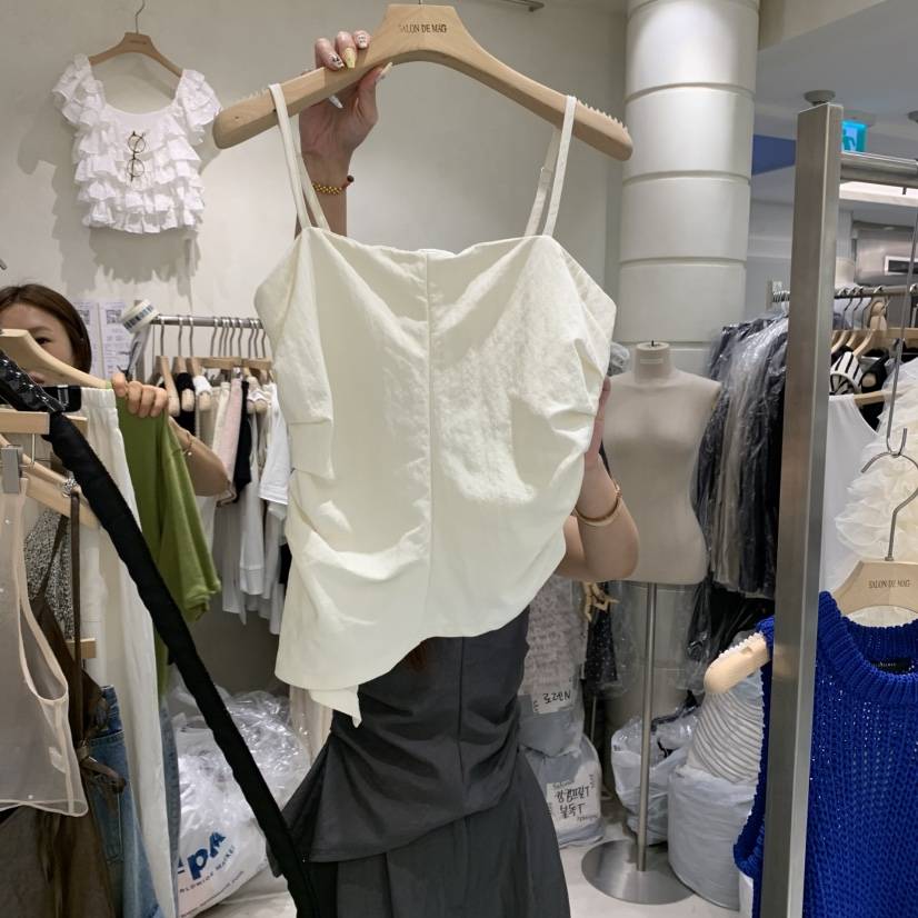 SALONDEMAG直郵韓國代購㊣女裝新品人氣25春夏推薦吊帶背心SALONDEMAG吊帶/背心
