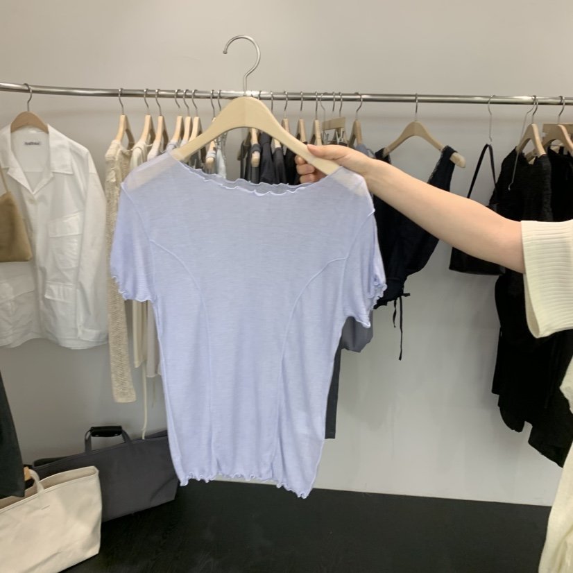 TAFFETA韓國㊣直郵東大門代購女裝新品25春夏人氣推薦時尚T恤TAFFETAT恤