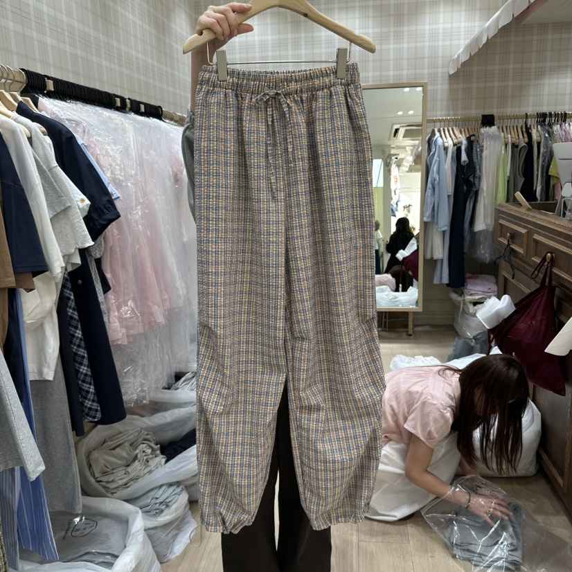 OURMOMENT韓國直郵㊣女裝新款25春夏時尚推薦人氣熱賣休閑褲OURMOMENT休閑褲