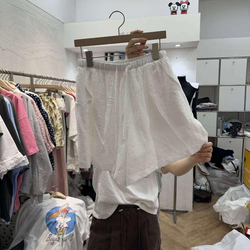 DE LINE韓國直郵㊣女裝新品時尚推薦熱賣25春夏休閑人氣短褲DE LINE短褲