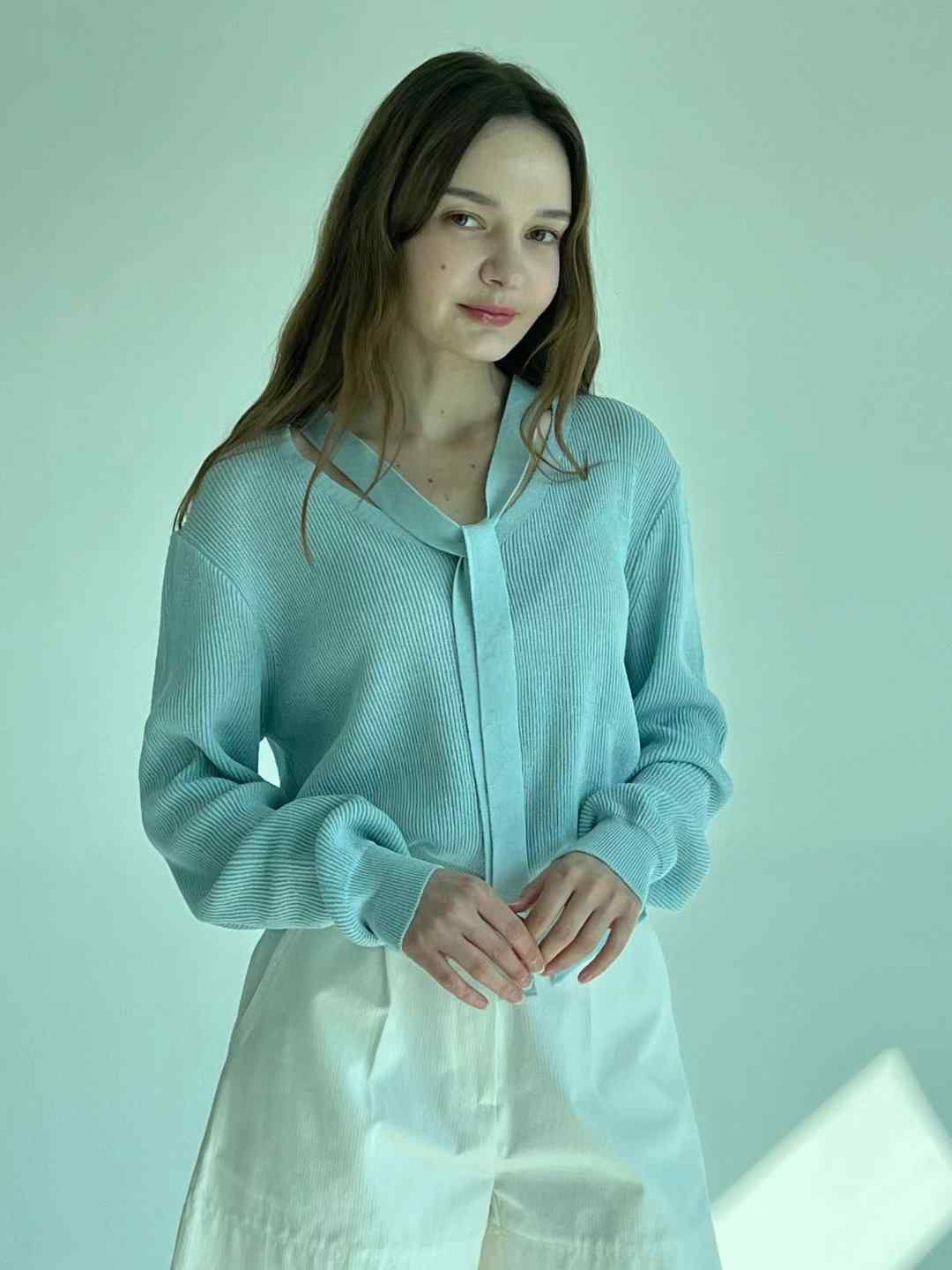 끌 벅지韓國直郵㊣東大門實拍女裝新品25春夏休閑時尚針織衫Pull Buck針織衫