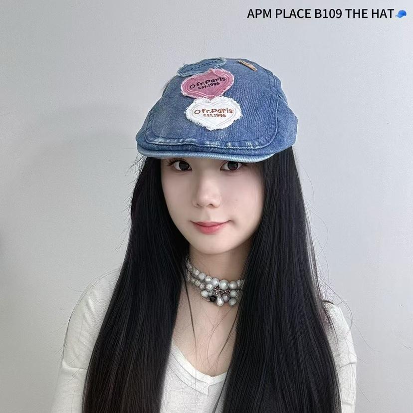 THE HAT-P韓國直郵㊣女裝新款時尚25春夏推薦人氣熱賣帽子THE HAT帽子