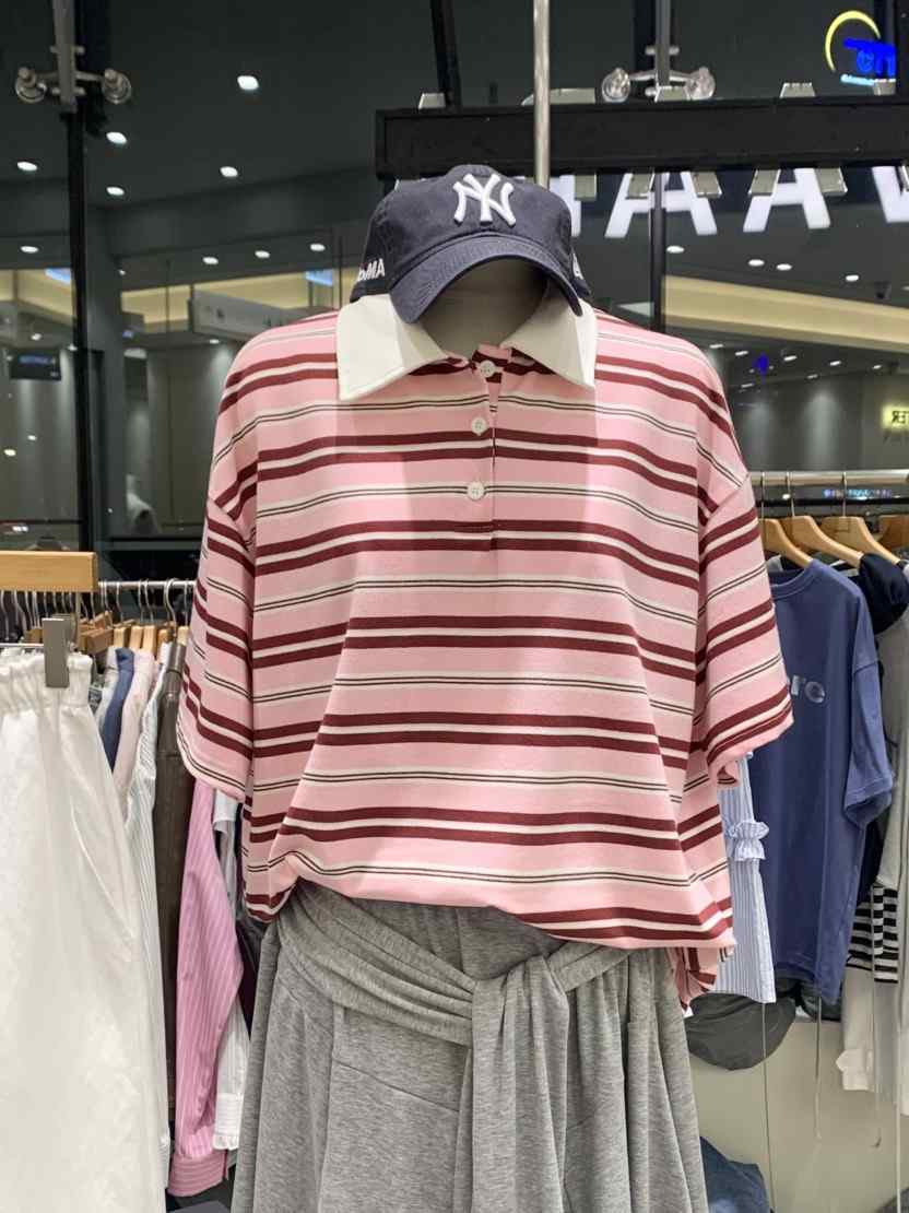VAARA韓國直郵㊣女裝新品25春夏休閑時尚推薦熱賣人氣T恤VAARAT恤
