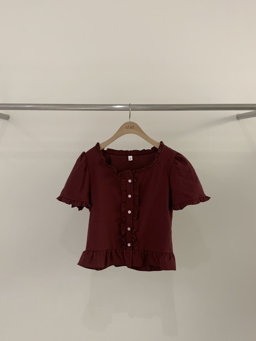 SLAT韓國㊣直郵東大門代購女裝新品休閑人氣熱賣襯衫蕾絲衫SLAT襯衫/蕾絲衫
