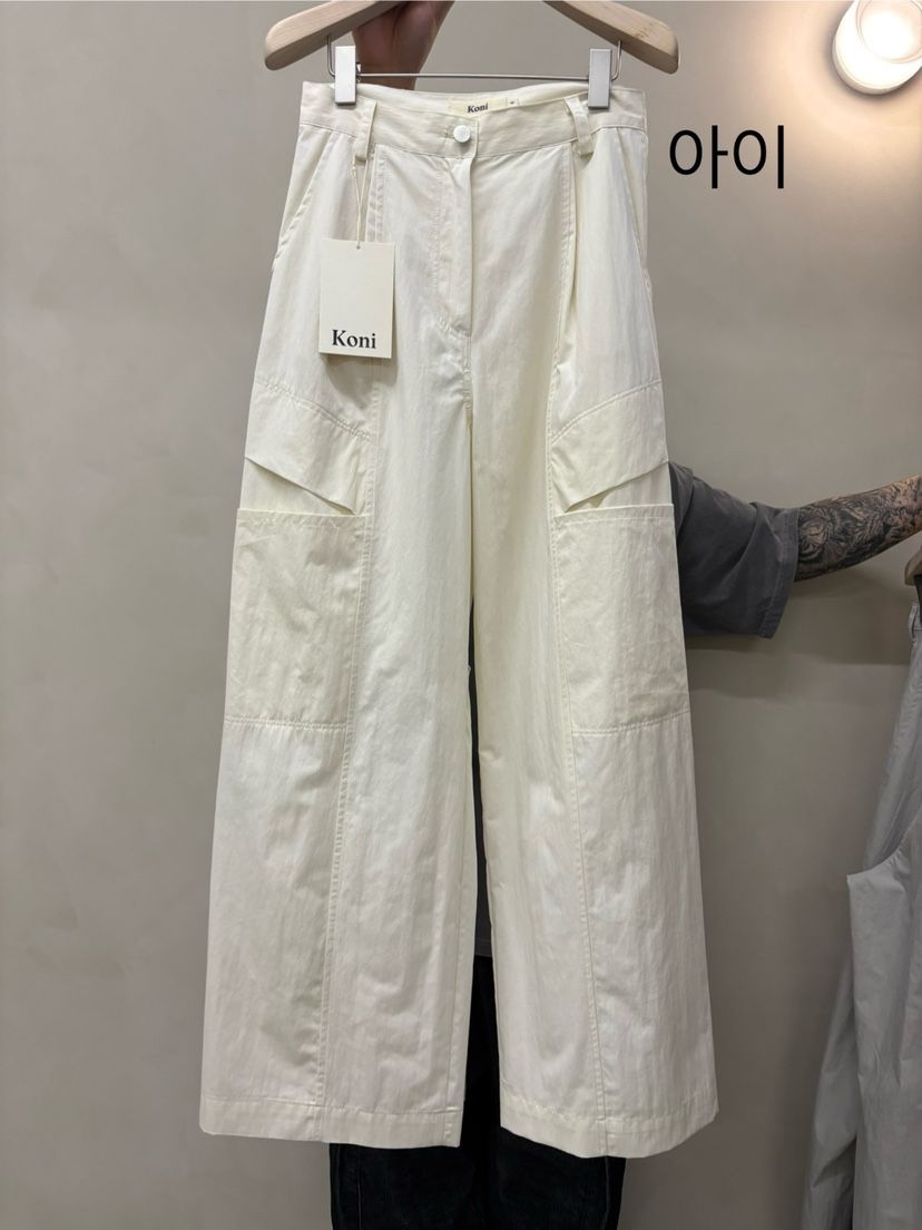 KONI直郵韓國代購㊣女裝新品25春夏人氣推薦時尚休閑休閑褲KONI休閑褲