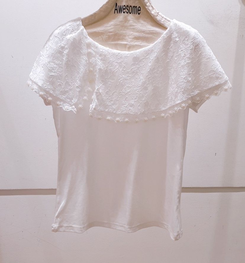 AWESOME-P韓國直郵㊣女裝新品25春夏時尚熱賣推薦休閑人氣T恤AWESOME-PT恤