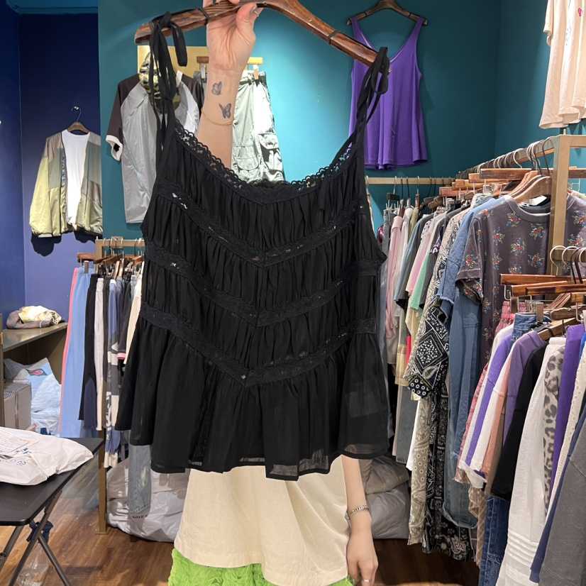 MERCI LINDA韓國直郵㊣女裝新品推薦人氣休閑25春夏吊帶背心MERCI LINDA吊帶/背心