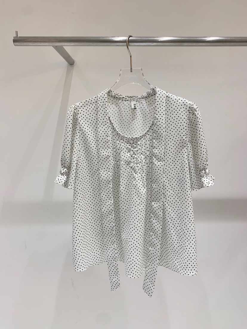 FABRIC韓國直郵㊣東大門實拍女裝新款推薦時尚25春夏襯衫蕾絲衫FABRIC襯衫/蕾絲衫