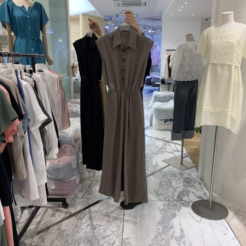 ALMOND韓國㊣直郵東大門代購女裝新品25春夏人氣時尚連體褲ALMOND連體褲