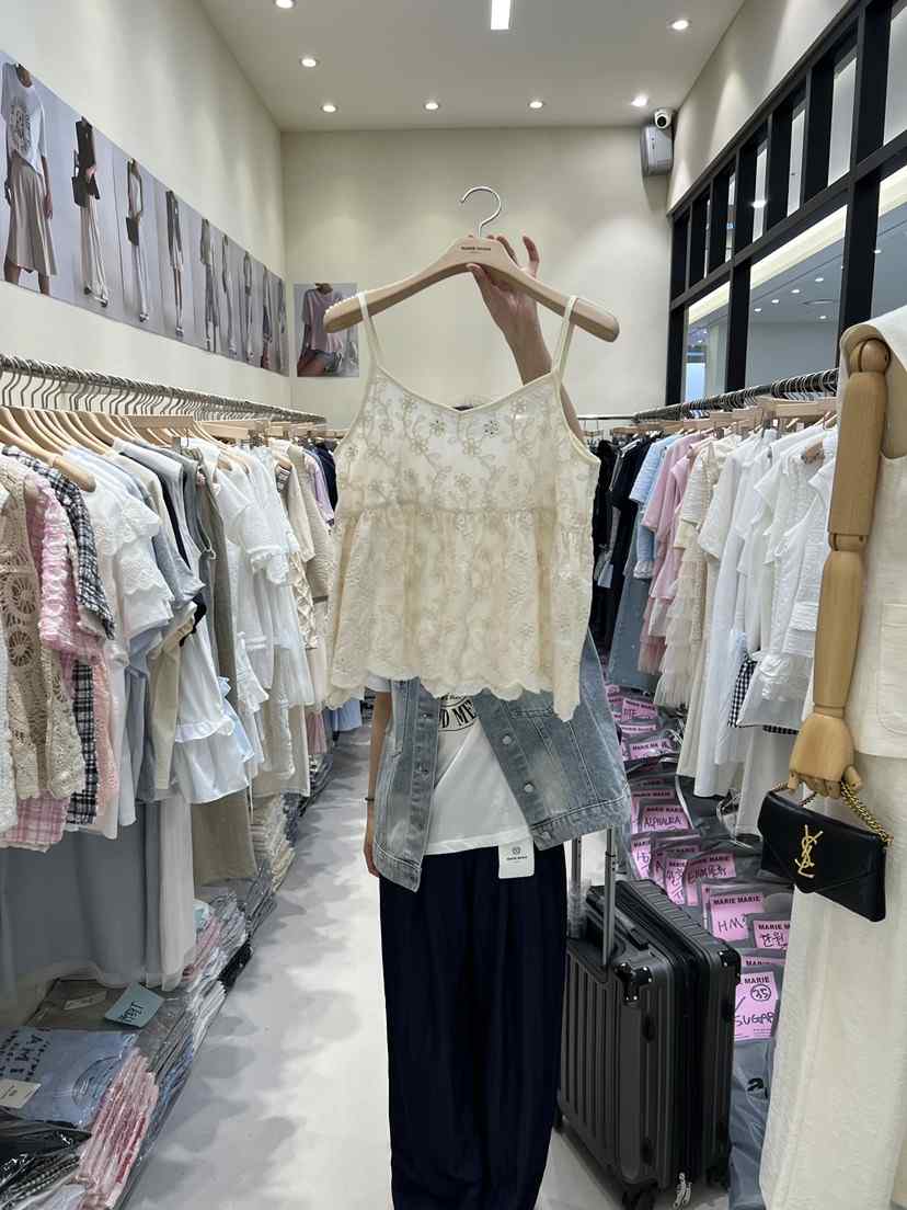 MARIE MARIE直郵韓國代購㊣女裝新品休閑人氣推薦吊帶背心MARIE MARIE吊帶/背心